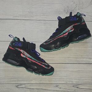 Nike Air Griffey Max 1 South Beach Hyper Jade Sneakers Black Size 7Y / 8.5 Women